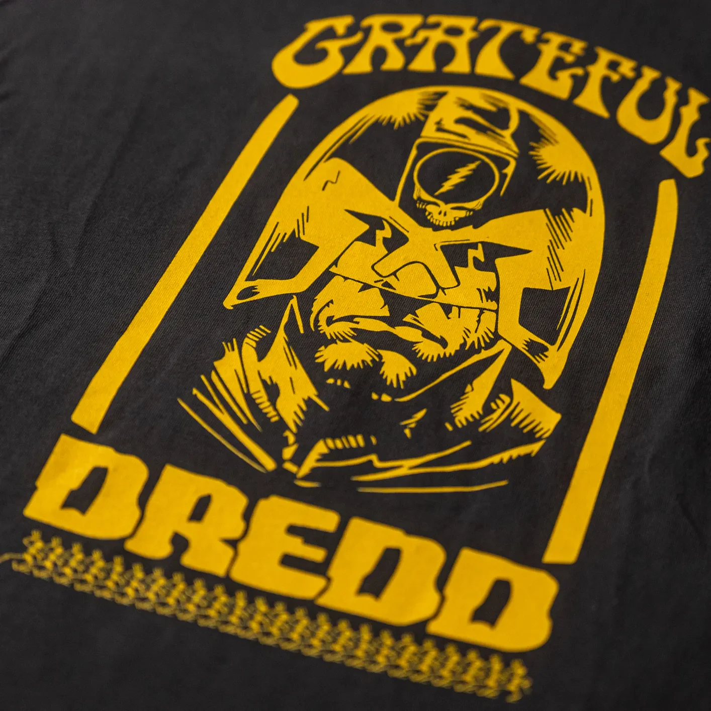 TSPTR ‘Grateful Dredd’ T-Shirt – Vintage Black - Image 2