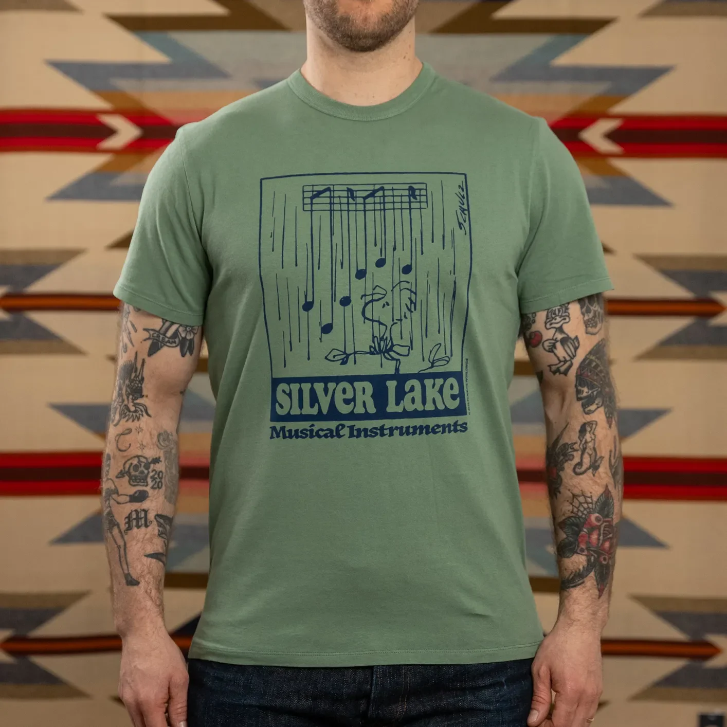 TSPTR ‘Silverlake’ Snoopy T-Shirt – Olive