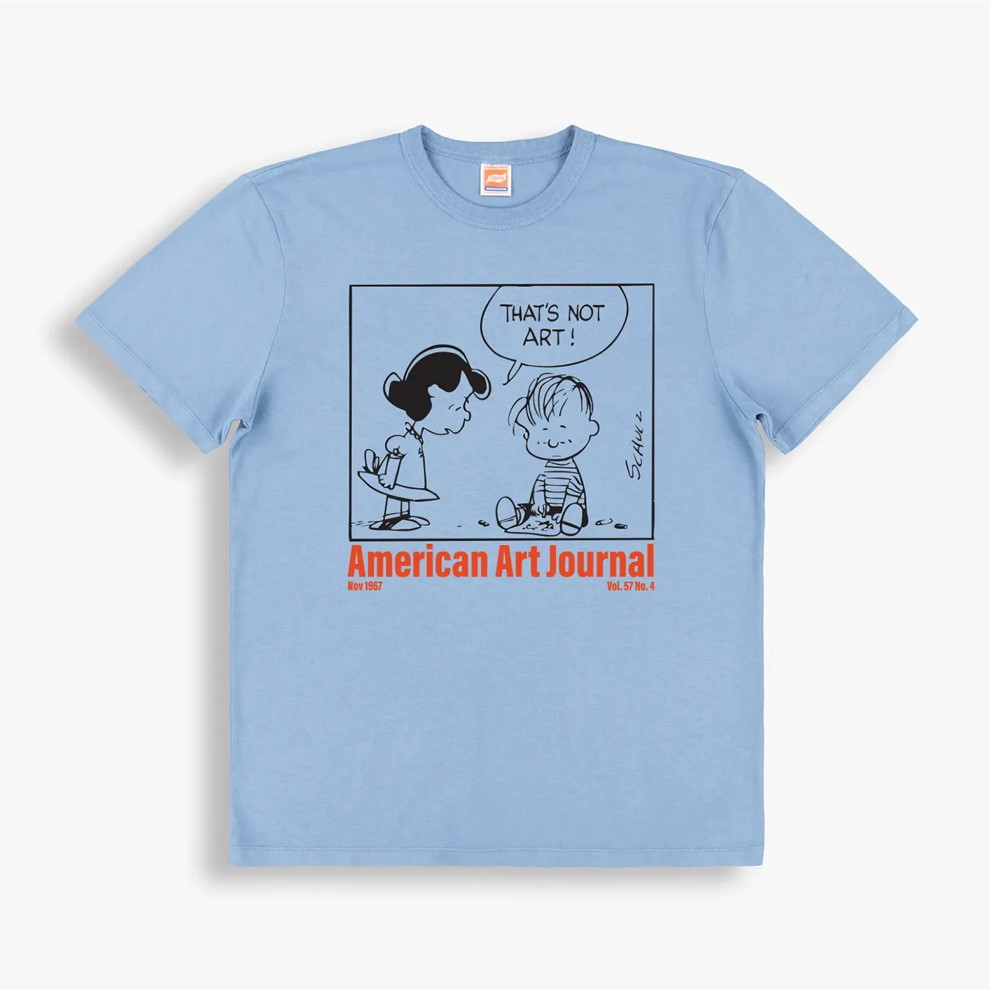 TSPTR x Peanuts ‘Art Journal‘ T-Shirt – Sky Blue - Image 4