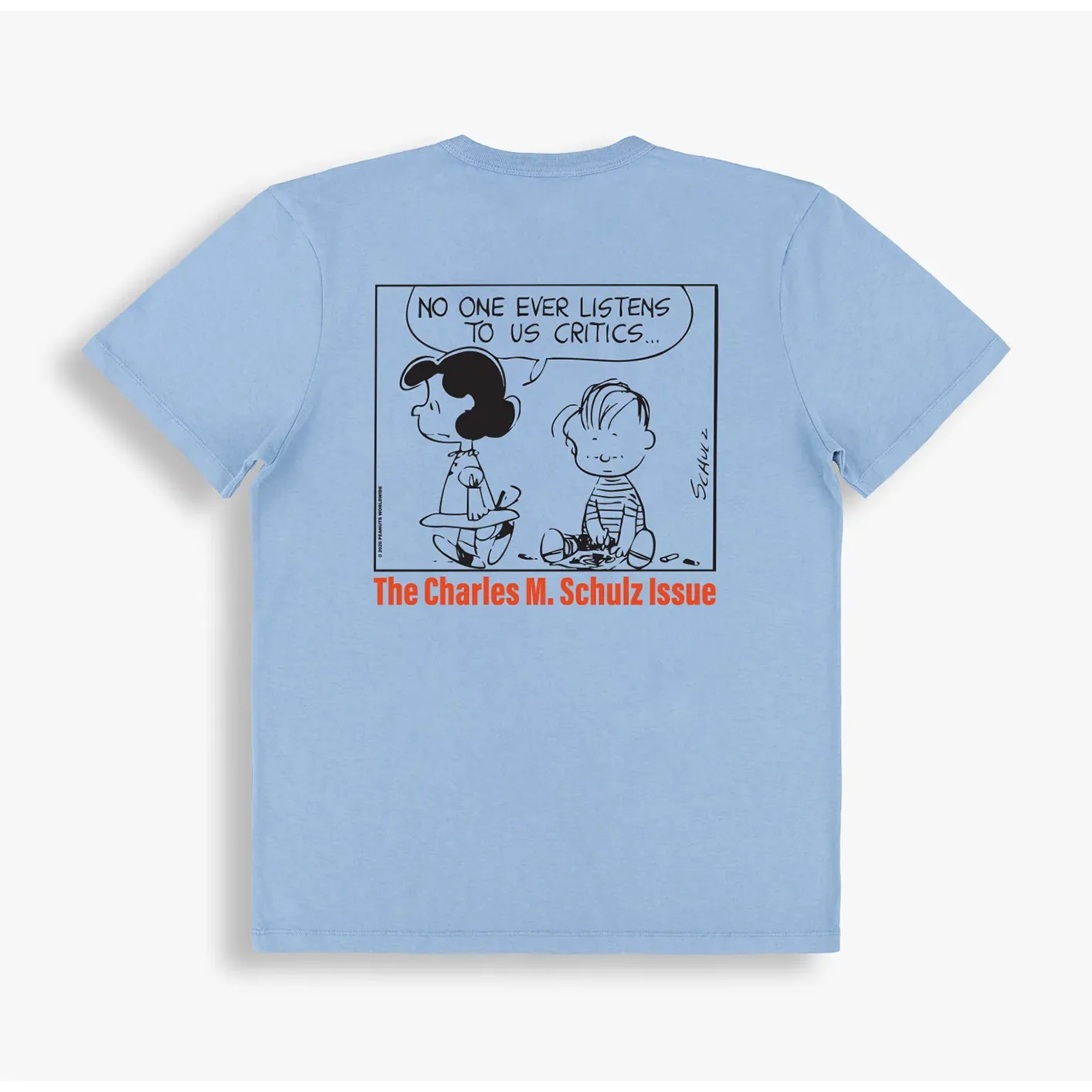 TSPTR x Peanuts ‘Art Journal‘ T-Shirt – Sky Blue - Image 5