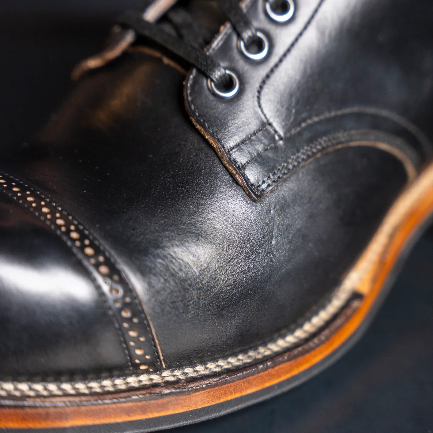 Viberg x Statement 310 Service Boot - Limited Special Make Up / Black Chromexcel - Image 7