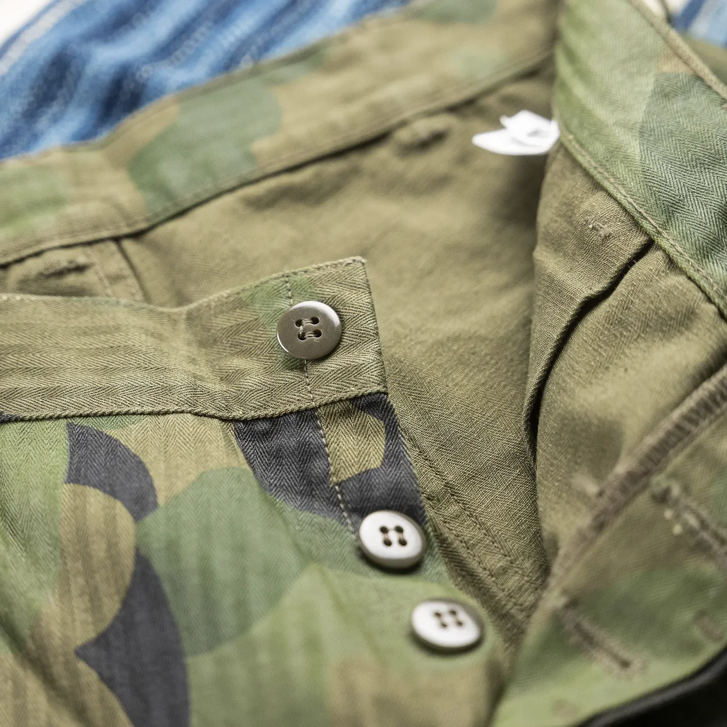 Warehouse Co. Lot 1236 USMC HBT P53 Utility Pants - First-Time Camouflage - Image 5