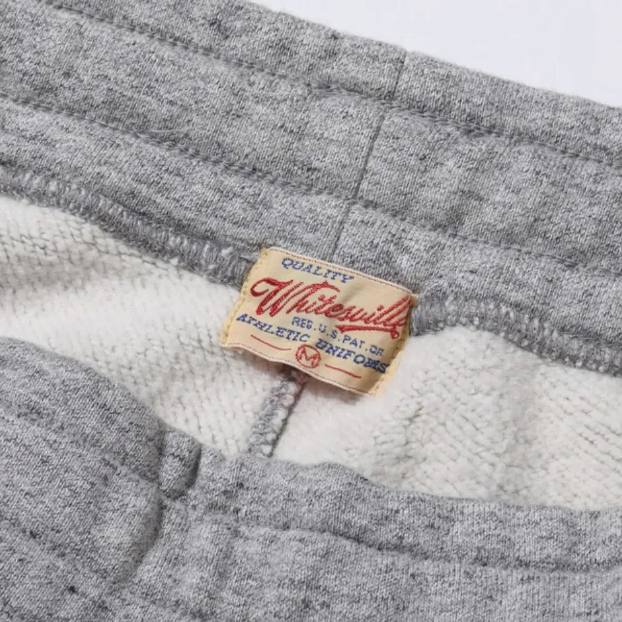 Whitesville 17oz Tubular Knit Heavy Sweat Pants – Heather Grey - Image 14